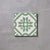 Green Basco Tile Tiles - Handmade